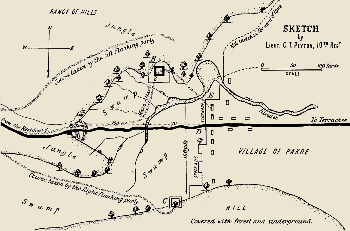 Sketch map of Paroi